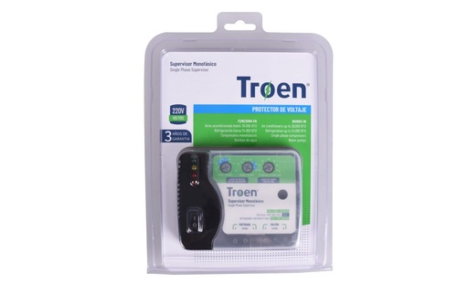 [TR-VP6] Protector monofasico 20 amperios TROEN (220v)