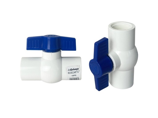 Valvula pvc c x c GRIVEN