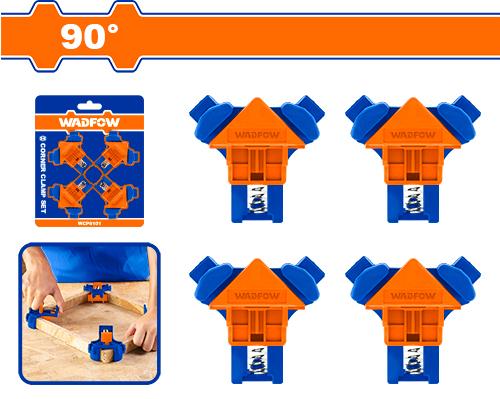 [WCZ6E01] Abrazaderas para esquinas 90° WADFOW (set 4pz)