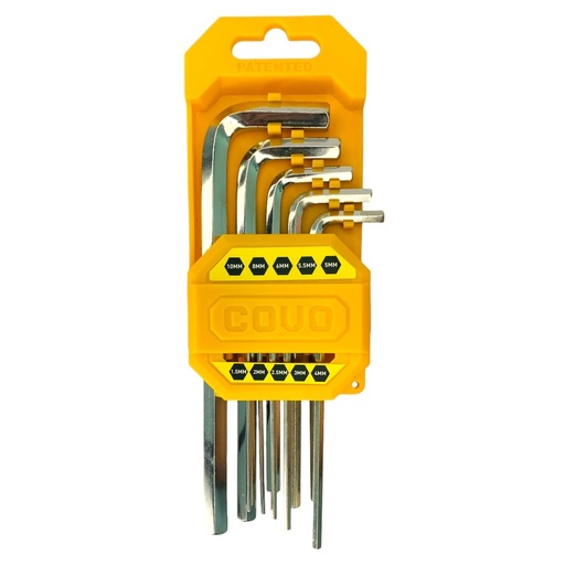 [CV-10HK-2] Llave allen COVO (set 10pz)