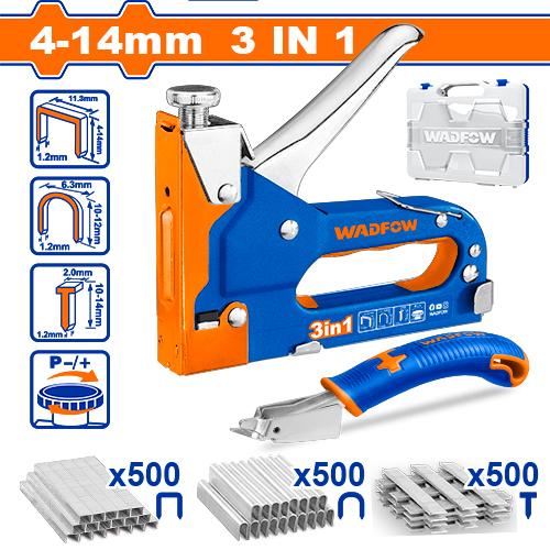 [WGU4B06] Grapadora 3 en 1 con accesorios WADFOW