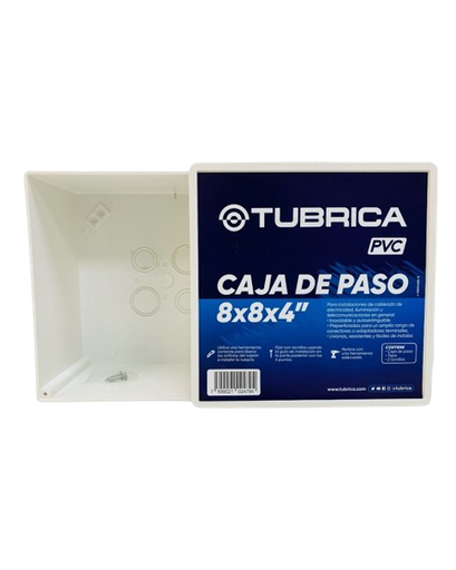 [1000002651] Caja de paso 8" X 8" TUBRICA
