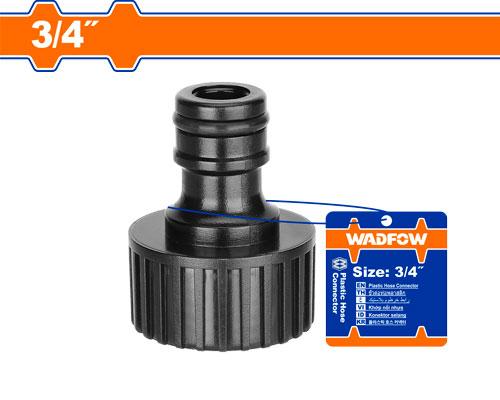 [WQC8E34] Conector para manguera 3/4" WADFOW