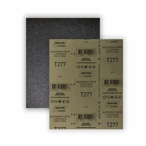 [5539541822] Lija abrasiva grano 100 NORTON T277 (Gris)