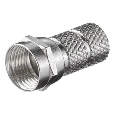 [CNXS-06TV] Conector para cables RG6 (Por unidad)