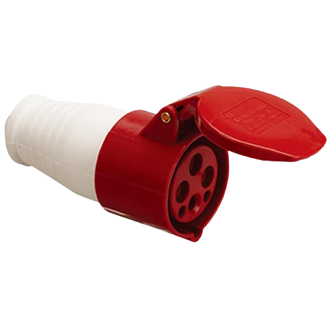[AM-214] TOMA INDUSTRIAL HEMBRA 3p+380 - 415v 16a IP44 ANDELI