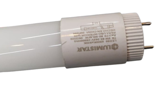 [LED96] TUBO LED T8 LUZ BLANCA 9W 85-265V 6500K 600MM LUMISTAR