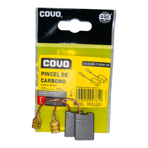 [CV-ESME-7-200W-CB] Carbon para esmeril 7'' COVO (2Pza)