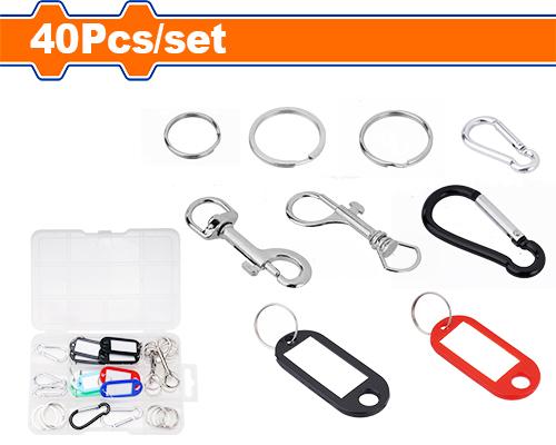 [WKC1B01] Llaveros WADFOW (set 40pz)