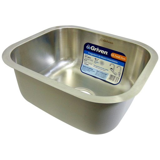 [GV-4641] Fregadero GRIVEN ( 45,7cm x 40,7cm)