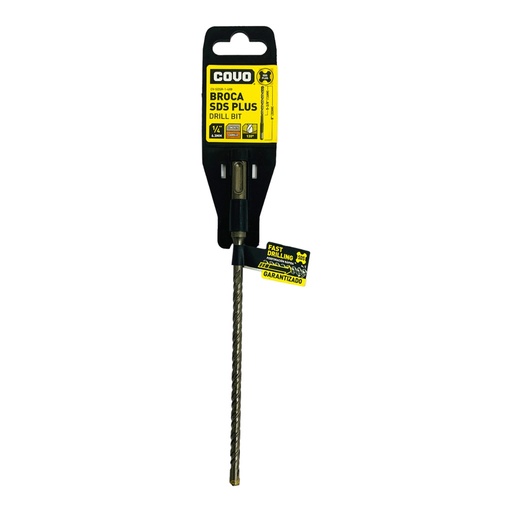 [CV-SDSR-1-4X8] Mecha de concreto 1/4" x 8" SDS PLUS COVO