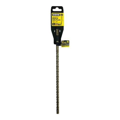 [CV-SDSR-3-8X12] Mecha de concreto 3/8" x 12" SDS PLUS COVO