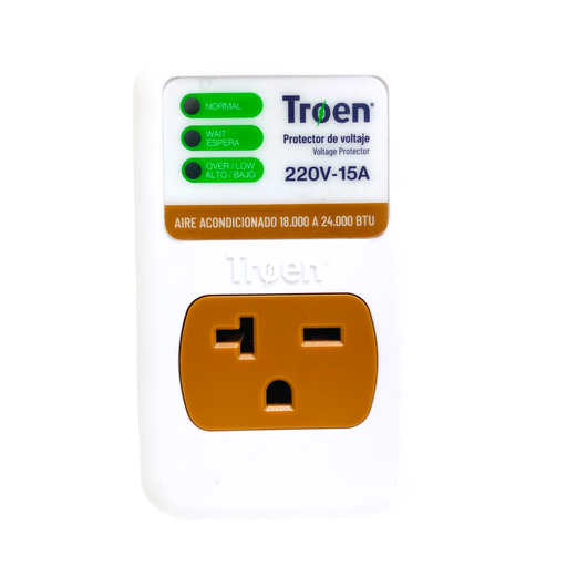[TR-VP15-220V] Protector de voltaje ac220v 15a TROEN (aire acondicionado 24.000btu)