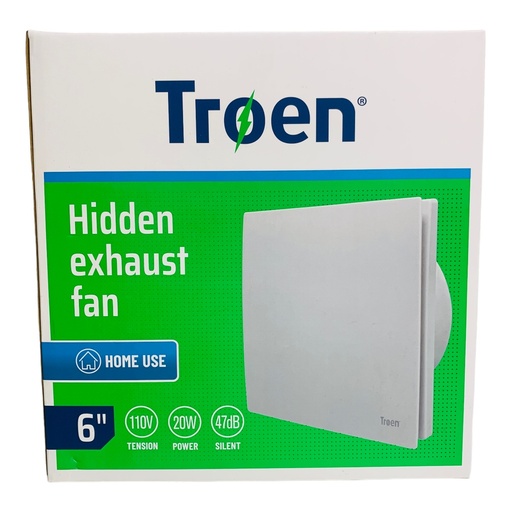 [TR-AVF-W6] Extractor de aire 6'' 110v TROEN