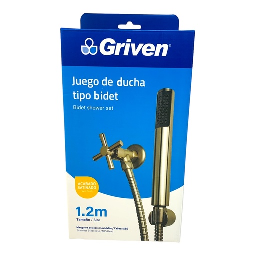[GV-SHBIDC-1] Ducha telefono tipo bidet GRIVEN (cromada)