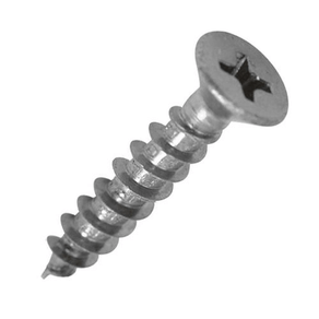 [4512-008025-ZI] Tornillo autoroscante plana 8 x 1'' (100pz)