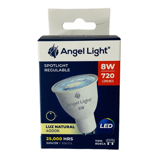 [AL-GU10PC-8W-DD] Bombillo dicroico led regulable gu10 8w ac85-265v 4000k ANGEL LIGHT
