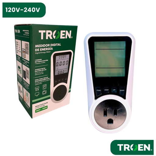 [TR-WAMTR] Medidor digital de energia electrica ac120-240v TROEN