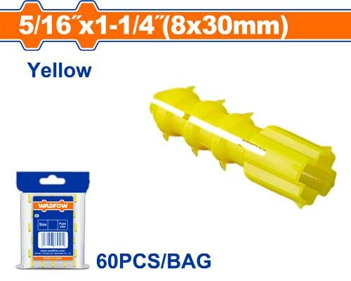 [WXTL921] Ramplug 5/16" x 1" WADFOW (set 60pz)