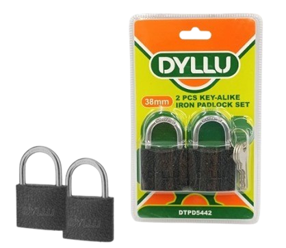 [DTPD5442] Candado de arco 38mm DYLLU (set 2pz)