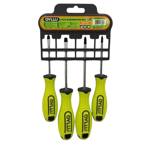 [DTSS1204] Destornilladores crv DYLLU (Set 4pz)