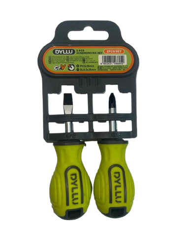 [DTSS1202] Destornillador crV 38mm DYLLU (set 2pz)