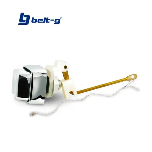 [GRI-1454] Balancin de botón para w.c con cadena negro universal BELT-G