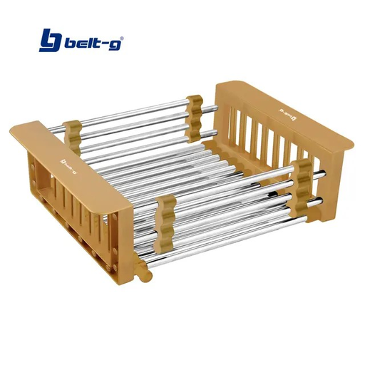 [GRI-1407] Escurridor extensible golden brush tipo cesta BELT-G