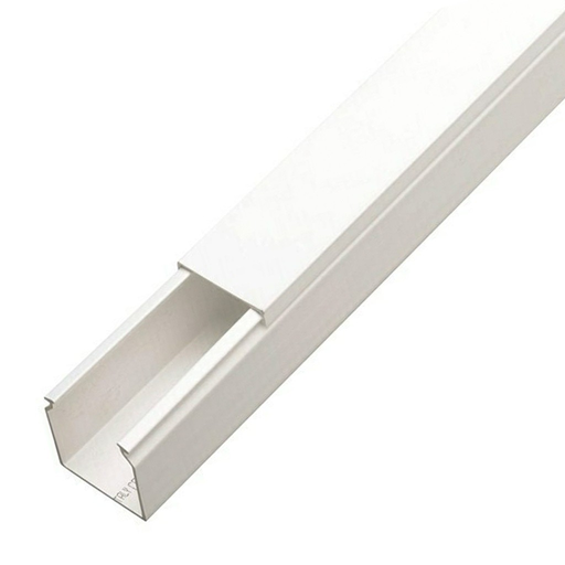 [TR-TW2010] Canaleta blanca autoadhesiva 20mm x 10mm x 2metros TROEN
