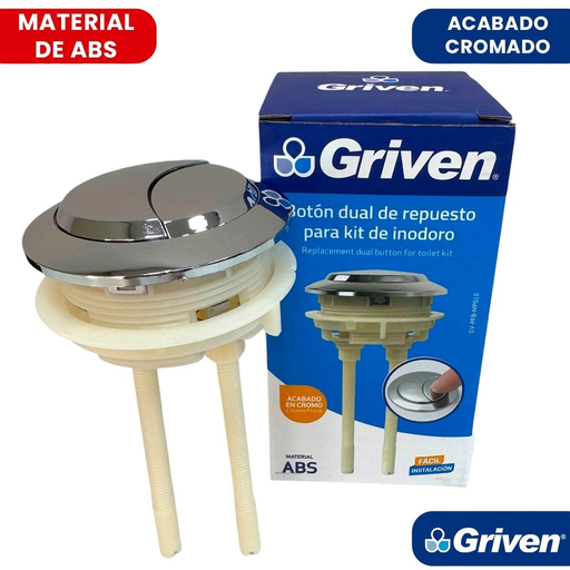 [GV-PFB-MP010] Botón doble descarga GRIVEN