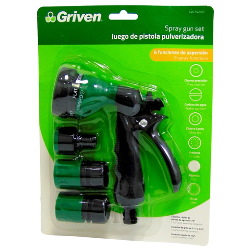 [GVG-SG2107] Pistola de riego GRIVEN (set 4pz)