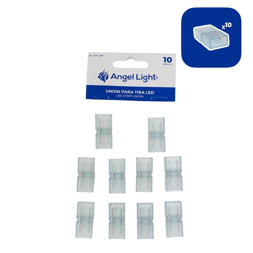 [AL-LSTC-10P] Union para cinta led ANGEL LIGHT (set 10pz)
