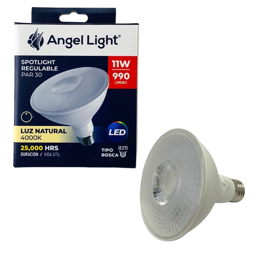 [AL-PAR30-11W-DD] Bombillo led 11W regulable (4000k) ANGEL LIGHT