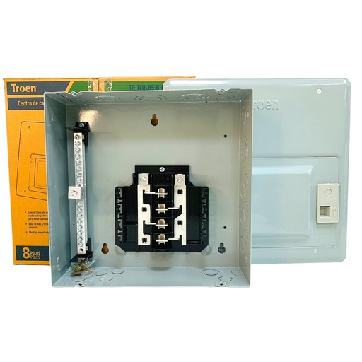[TR-TLQLBS-8-REM] Tablero Eléctrico 8 circuitos C/Puerta THQL TROEN