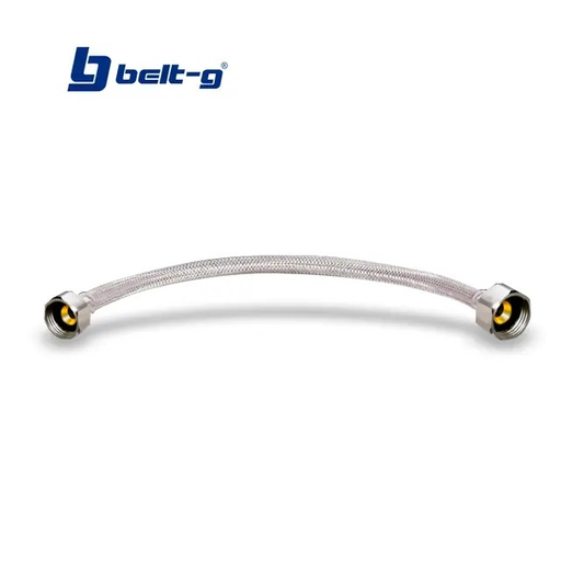 [GRI-1942] Canilla metálica trenzada 1/2" x 5/8" x 40cm BELT-G