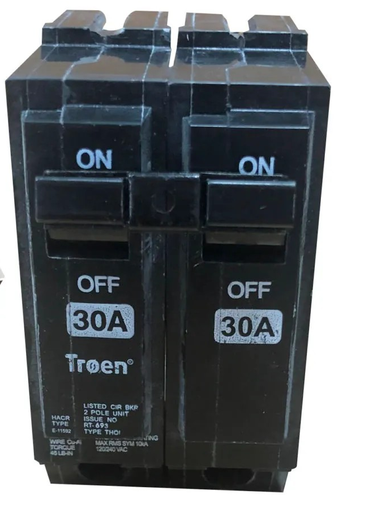 [THQL-2P-30AMP-E] Breaker para empotrar 2x30a COVO