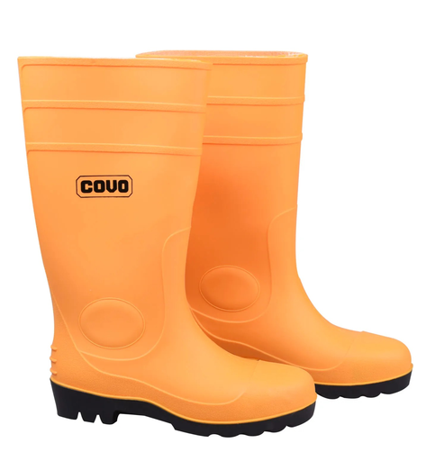 [CV-WB-2-39] BOTA DE GOMA CAÑA LARGA PUNTA HIERRO TALLA 39 COVO