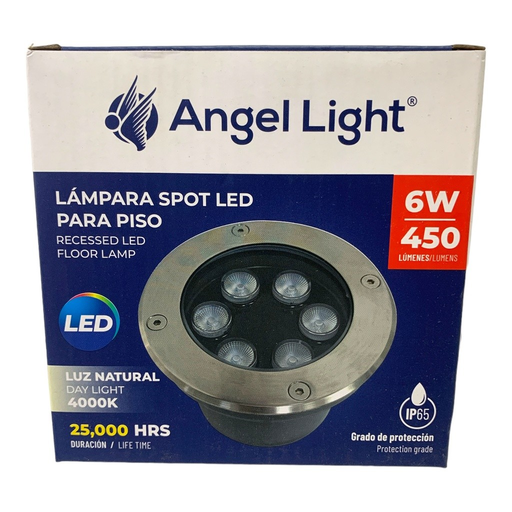 [AL-ODC-6W] LAMPARA SPOT LED PARA PISO 6W 4000K ANGEL LIGHT