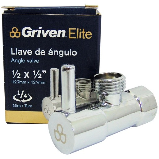 [GRV-AV-1-2] LLAVE DE ANGULO 1/2" GRIVEN ELITE