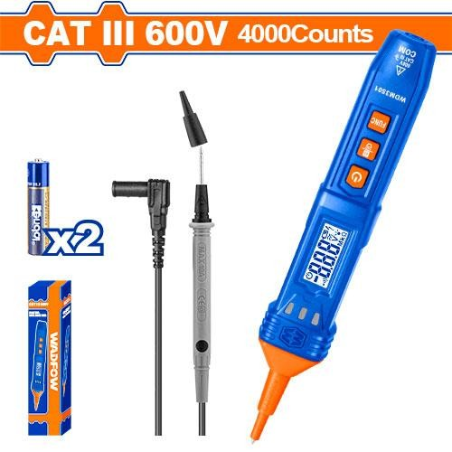 [WDM3501] MULTIMETRO DIGITAL RMS 4000 600V WADFOW