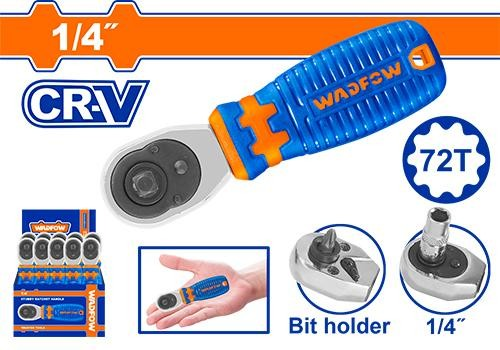 [WRW2J14] RACHET  1/4" 72 dientes CRV WADFOW