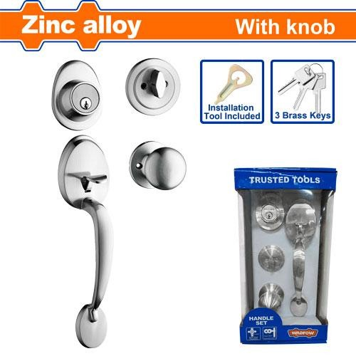 [WUH2501] Manillas con cilindro y pomo WADFOW (set 2pz)
