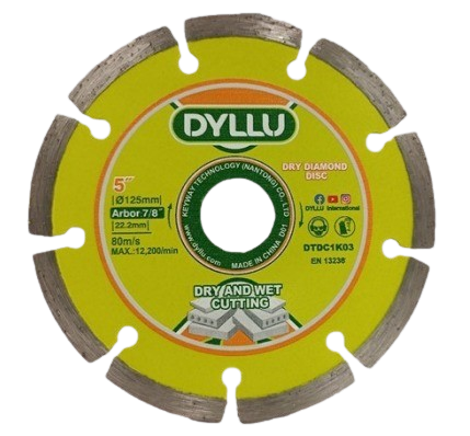 [DTDC1K03] Disco diamantado segmentado 5'' DYLLU