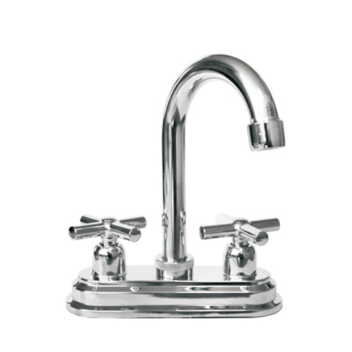 [LFR-604] Griferia para lavamanos cuello cisne plastico cromado GDESEO
