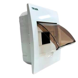 [TR-B6C65-REM] Caja para breaker termomagnético 6 circuitos para empotrar TROEN