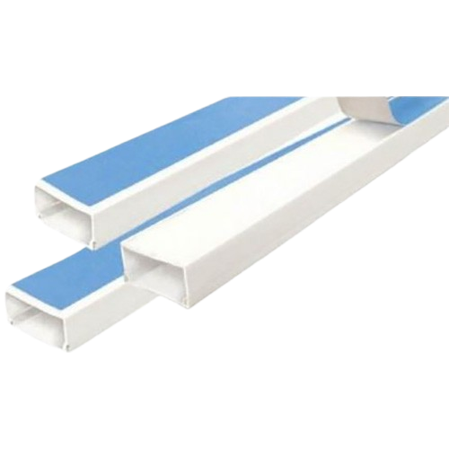[T-PVCT-10X10] Canaleta blanca autoadhesiva 10mm x 10mm x 2metros TRIC