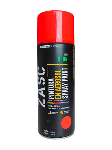 [Z-SPN1006O] Aerosol neón naranja 400ml ZASC