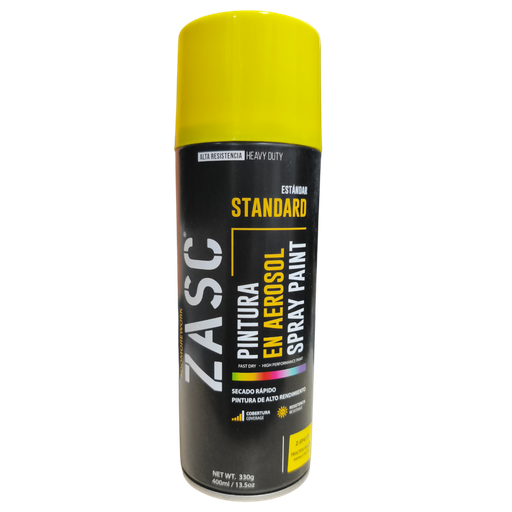 [Z-SP41TY] Aerosol uso general amarillo tractor 400ml ZASC