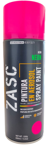 [Z-SPN1002P] Aerosol neón rosado 400ml ZASC