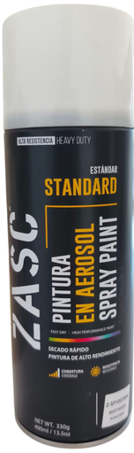 [Z-SP40GW] Aerosol uso general blanco brillante 400ml ZASC